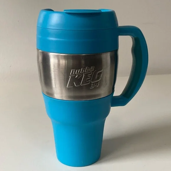 Bubba Keg 34oz. Blue XL Jumbo insulated travel mug - Picture 10 of 15